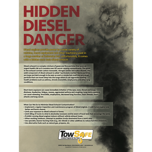 Hidden Diesel Danger Poster