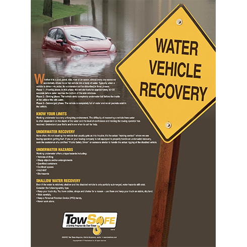 Water Vehicle Recovery Poster